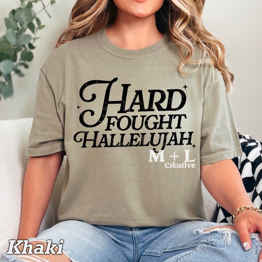 Hard Fought Hallelujah Black