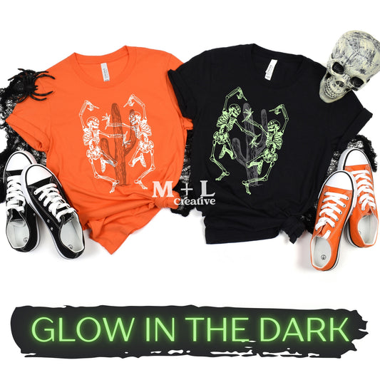 Dancing Skellies Glow in Dark