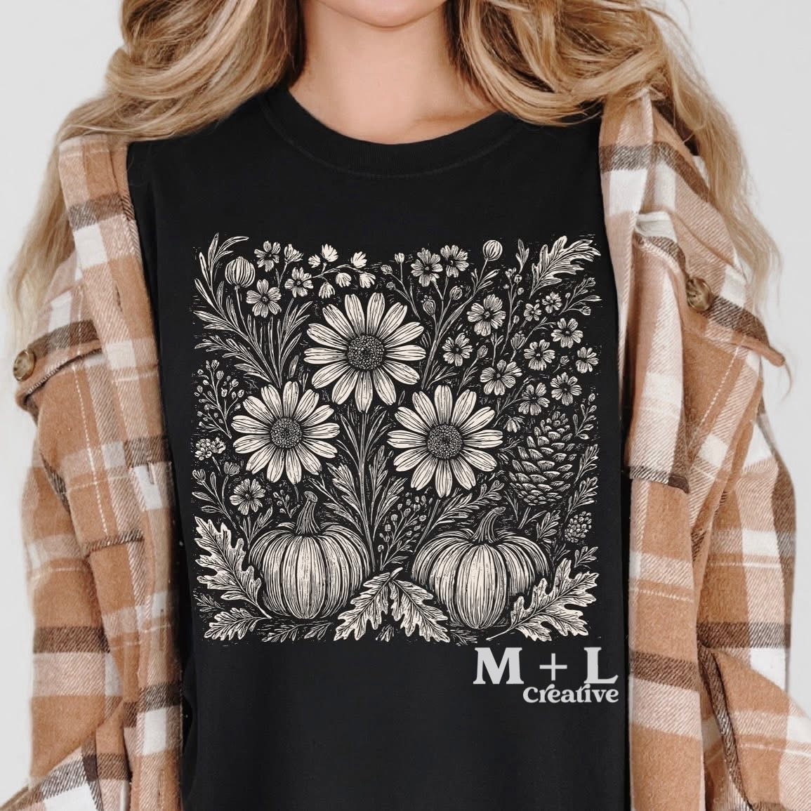 Fall Floral Pumpkins
