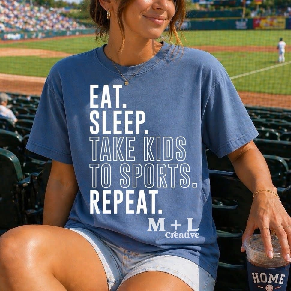 Eat Sleep Take Kids to Sports