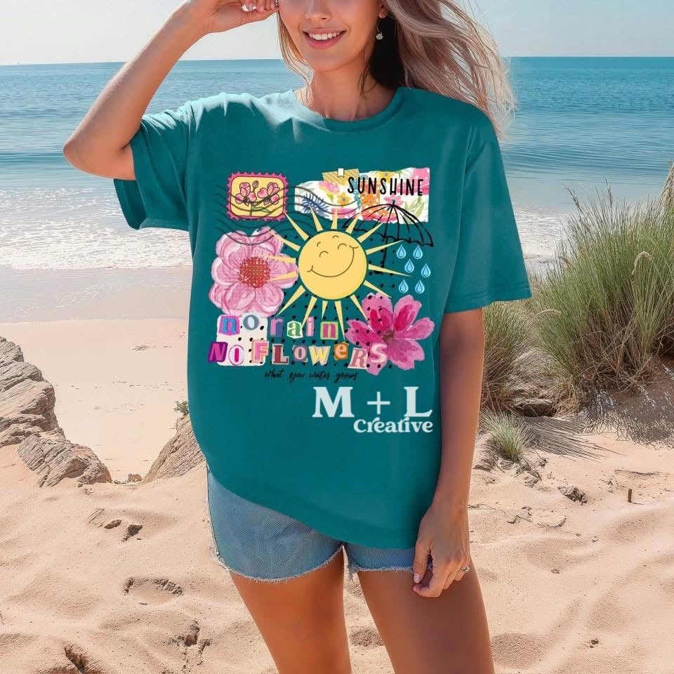Retro Sunshine Collage