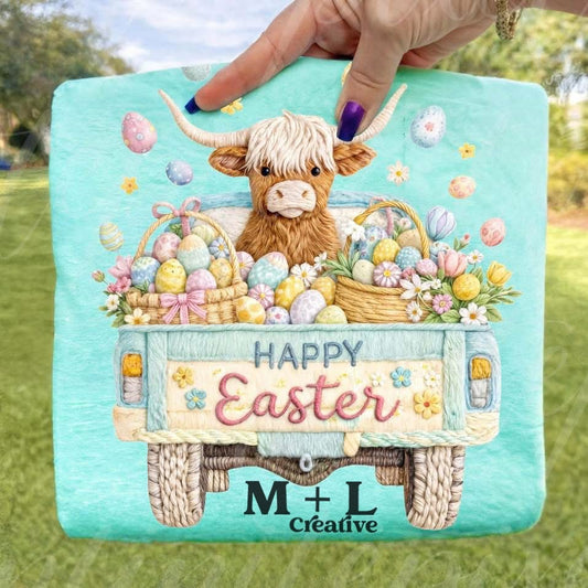 Happy Easter Truck