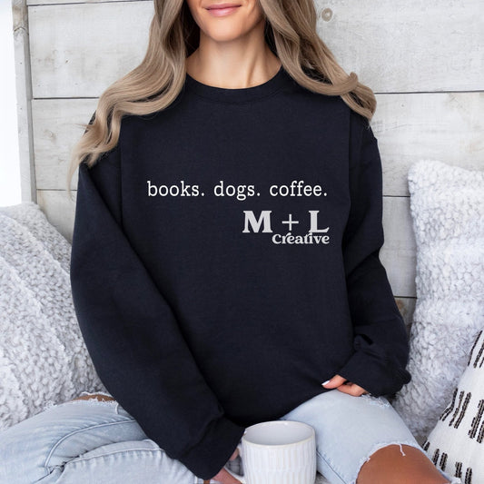 Books. Dogs. Coffee.