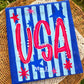 USA Blue Stripes