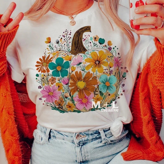 Flower Pumpkin