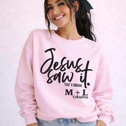 Jesus Saw It. That’s Enough.