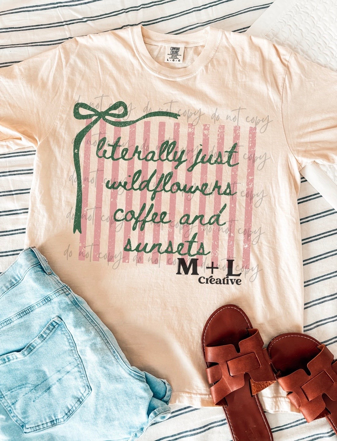 Literally Just Wildflowers Coffee and Sunsets
