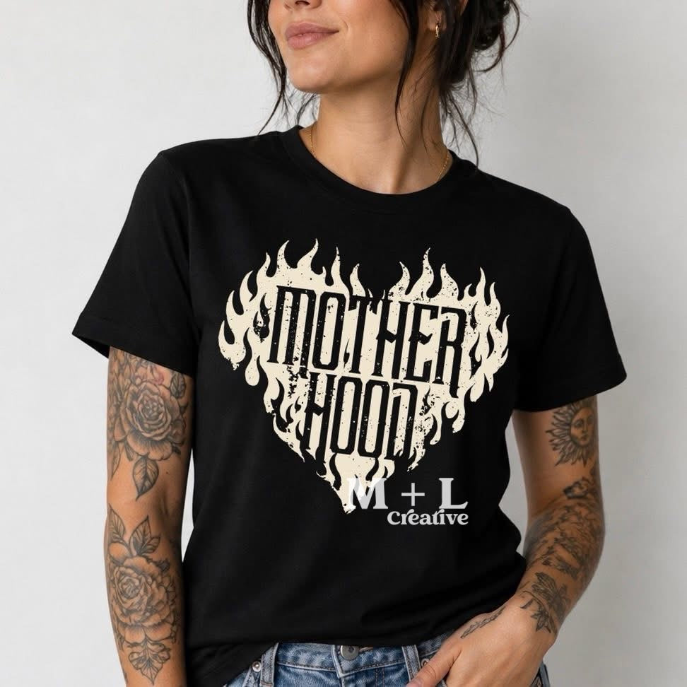 Motherhood Tattoo Heart
