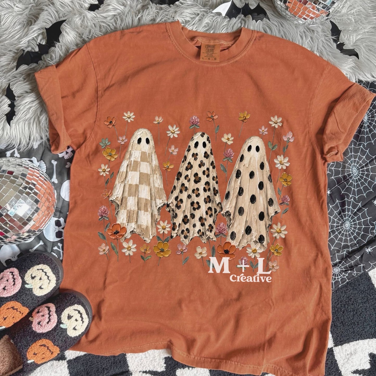 Floral Ghostie Trio