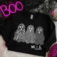 Metallic Silver Ghosts Trio