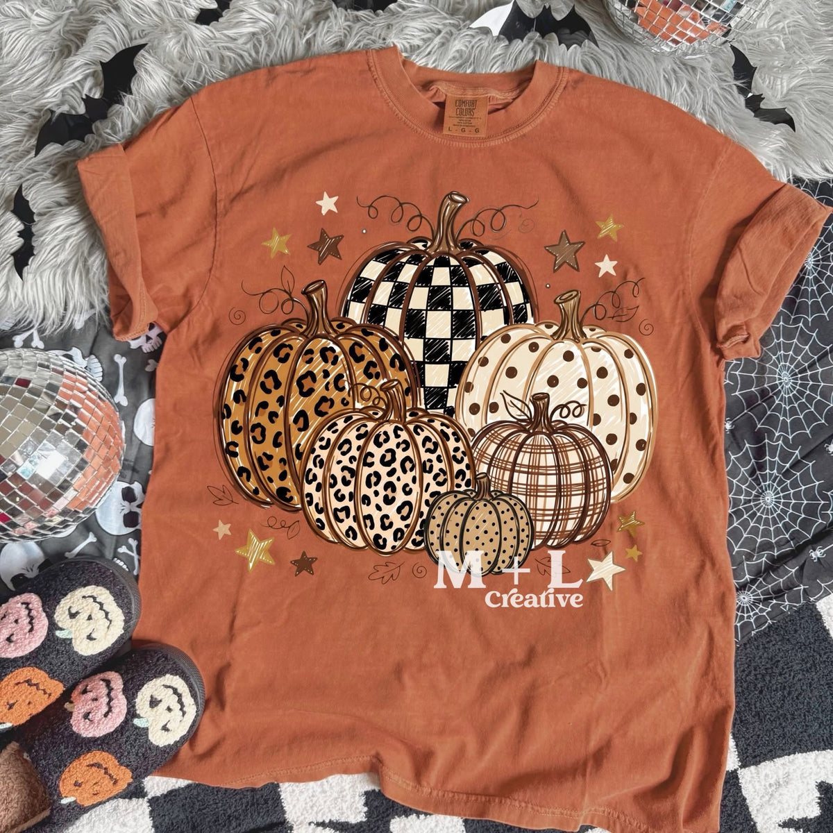 Pumpkins Neutral Patterns