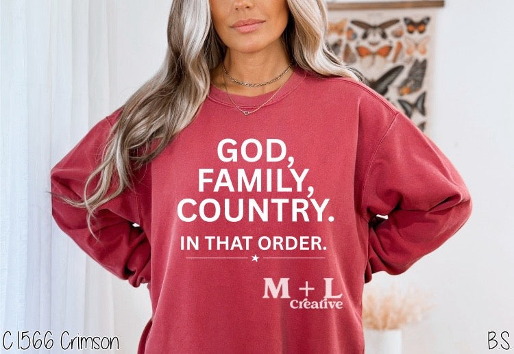 In That Order