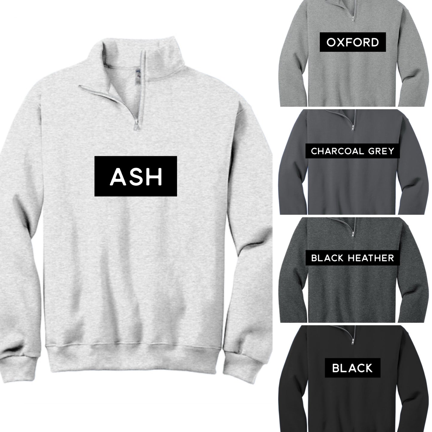 CUSTOM Fan Favorite Quarter-Zips