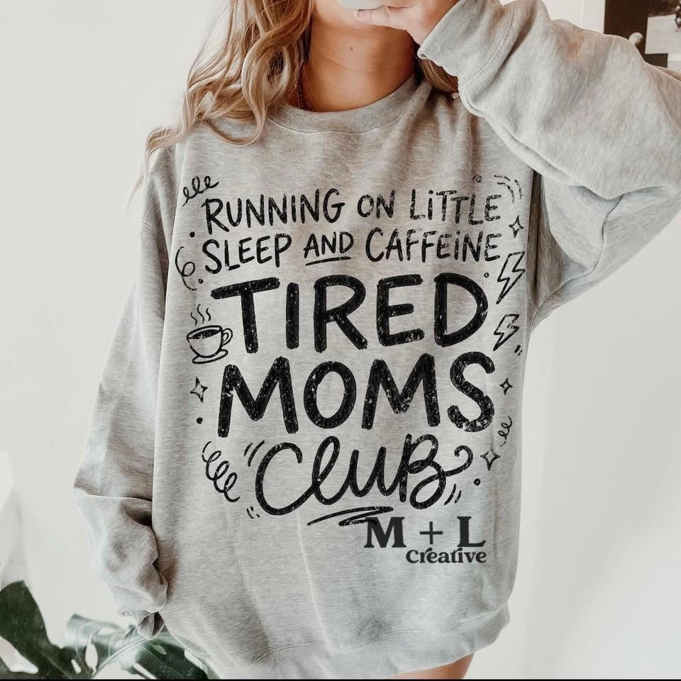 Tired Mom Club Doodles