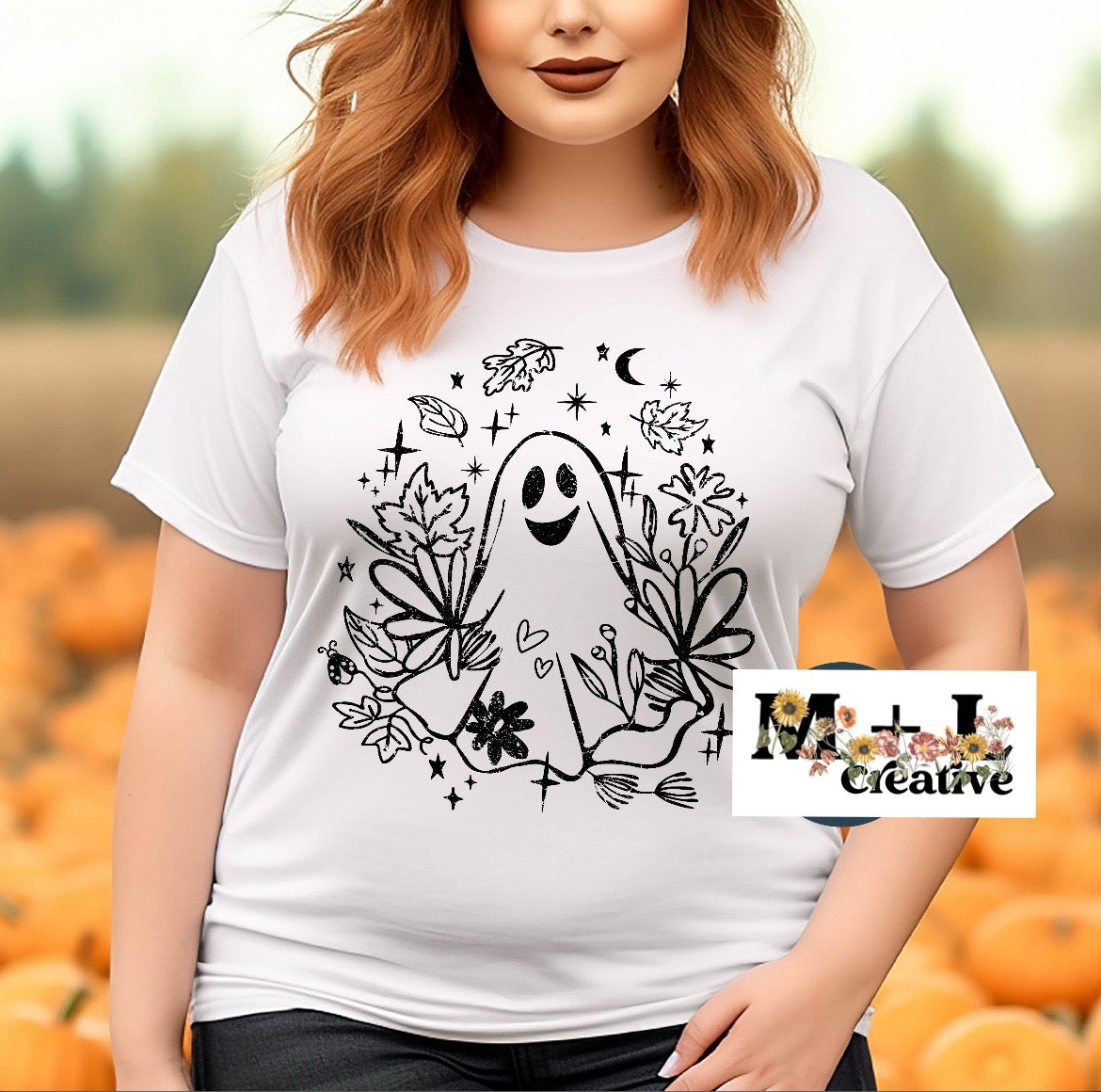 Whimsy Ghost Floral