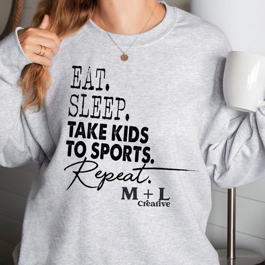 Take Kids to Sports Repeat