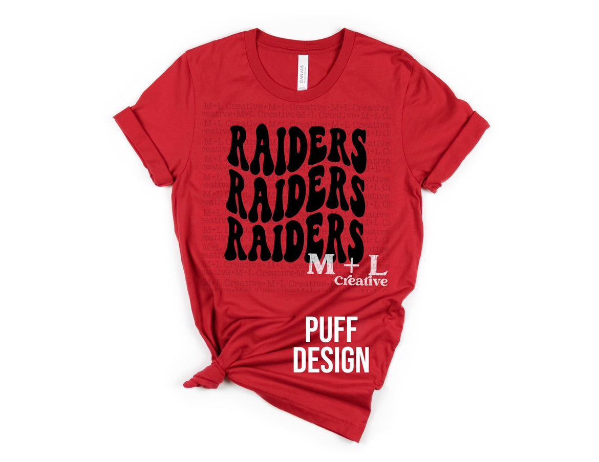 PUFF Raiders Retro Black Ink