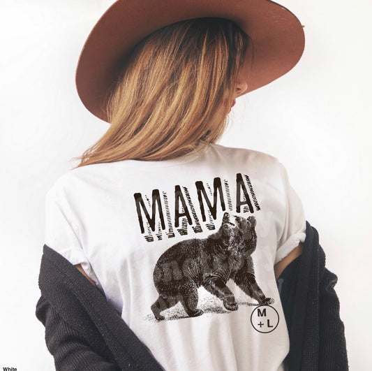 Mama Bear (Brown Print)